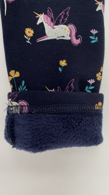 Topo Legging Thermo-Legging EINHORN groß navy