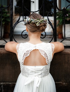 MONNY Kommunionkleid KRAALTJE 20-03 weiß lang 140