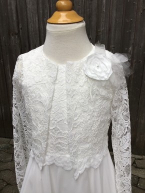 MONNY Kommunionkleid CREPE 20-09 weiß 152