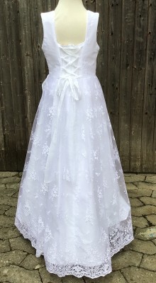 MONNY Kommunionkleid KANT 20-22 langer Rock weiß