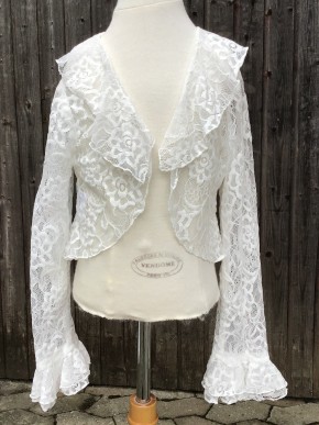 MONNY Bolero aus Spitze 20-57 weiss 146