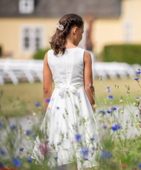 MONNY Kommunionkleid CREPE 21-25 ecru