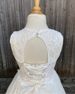 MONNY Kommunionkleid VOILE CRINKLE 21-32 ecru