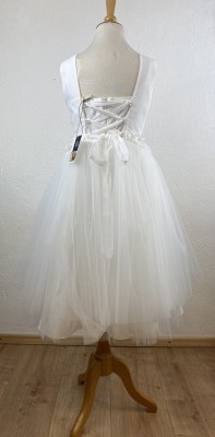 MONNY Kommunionkleid SATIN TULE 22-12 ecru