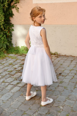 MONNY Kommunionkleid KRAALTJE 23-15 weiß 3/4 lang