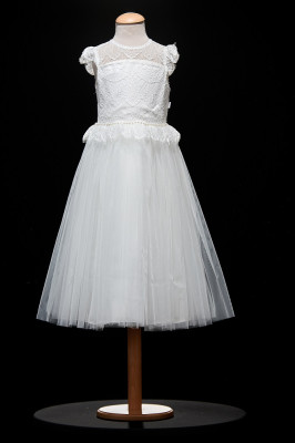 MONNY Kommunionkleid KANT PAREL 24-09 8/10-lang ecru