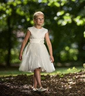 MONNY Kommunionkleid SATIJN 24-17 ecru