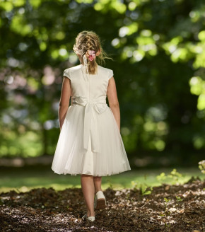 MONNY Kommunionkleid SATIJN 24-17 ecru