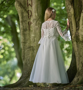 MONNY Kommunion Kombi Zweiteiler mit langem Rock 24-24/27 ecru 146