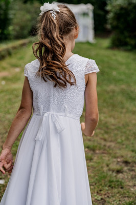 MONNY Kommunionkleid STIPJE CREPE 25-38 ecru 140, Farbe: ecru