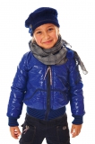 Kiezel-tje Lack-Winterjacke cobalt