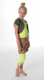 Kiezel-tje 3/4-Legging neon yellow Gr. 122/128