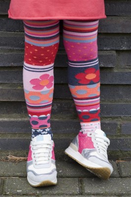 Bonnie Doon Strumpfhose PATCHWORK malachite 104 - 110