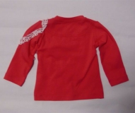 Carbone Mini Langarm-Shirt coralle