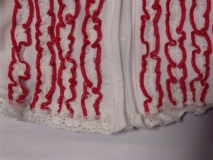 Carbone Mini Cardigan weiss-coralle