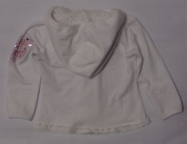 Carbone Mini Cardigan weiss-coralle