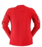 Carbone Langarm-Shirt/Longsleeve Love-Print rot