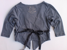 CKS Cardigan gestreift graphit-weiss Griffa