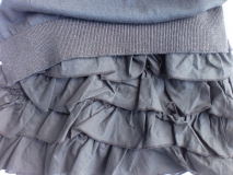 CKS Strick-Volant-Tunika 2-tlg Galaxy graphite Gr. 164 - 14y