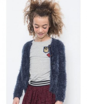 LIKE FLO Spitzen-Rock bordeaux