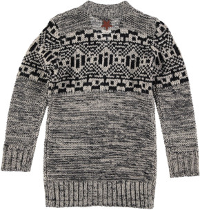 RETOUR Long-Strick-Jacke/Cardigan IZA offwhite