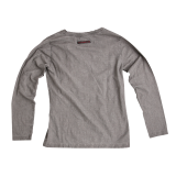 Vingino/LA SELZIONE DI GINO Langarm-Shirt/Longsleeve JENNIFER grau mele