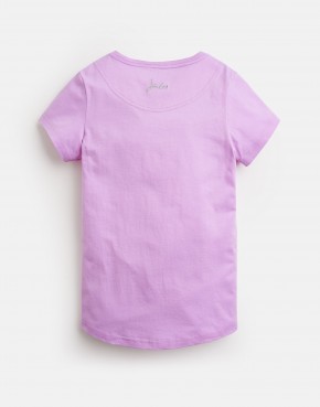 Joules Mädchen T-Shirt PIXIE Mermaid malve 98 - 3y