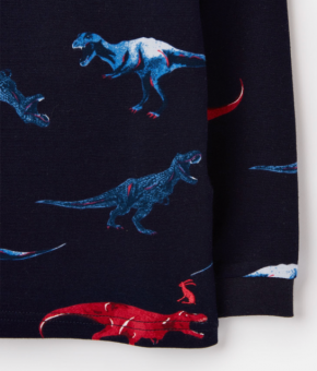 Joules Jungen Pyjama/Schlafanzug KIPWELL Dinos navy 92 - 2y