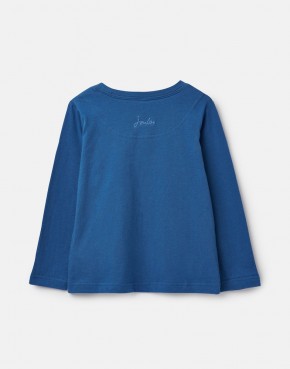 Joules Jungen Langarm-Shirt/Longsleeve RAYMOND blue