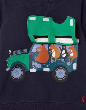 Joules Jungen Sweater VENTURA Jeep navy