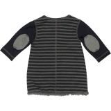 Kiezel-tje Kleid Streifen navy-grau