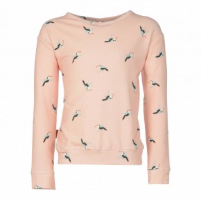 KIE stone Langarmshirt/Longsleeve/Sweater bird peach 110/116