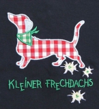 Anouk et Emile T-Shirt KLEINER FRECHDACHS blau