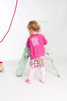 Kiezel-tje Mini Bomber Cardigan pink