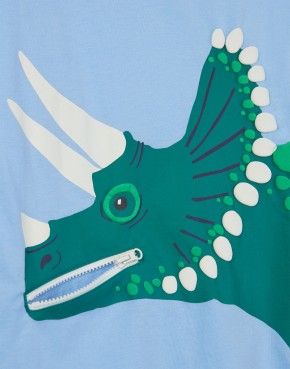 Joules Jungen Langarm-Shirt/Longsleeve ZIPADEE Dino-Applikation