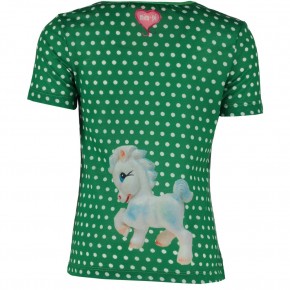 Mim-Pi T-Shirt Einhorn grün 134