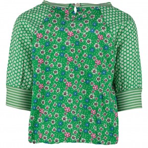 Mim-Pi Blusen-Shirt Mustermix grün 110