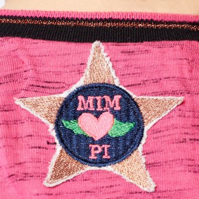 Mim-Pi Langarm-Shirt/Longsleeve pink meliert