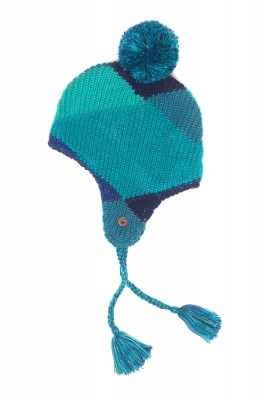 Mim-Pi Mütze türkis blau