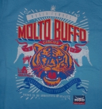 Molto Buffo T-Shirt Tiger-Print blue moon