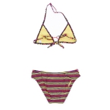 O´Neill Bikini M&M Triangle black Streifen Gr. 152