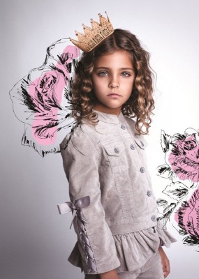 Paper Wings Hose samt grey