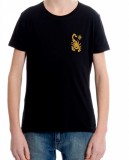Scorpion Bay T-Shirt schwarz mit Rücken-Print Gr. 164-XL