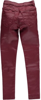RETOUR Lederimitat-Jegging TEMBER dark red