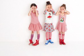 Mim-Pi Langarm-Shirt/Longsleeve Tänzerin rot-weiß-blau