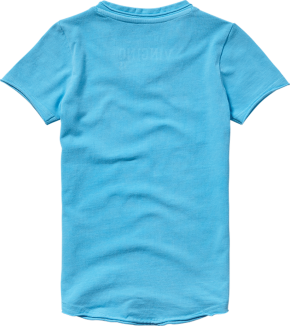 Vingino Basic T-Shirt V-Neck HELLOW soft neon blue 176 - 16y