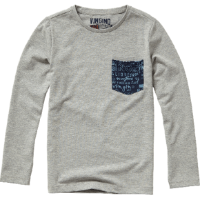 Vingino Schlafanzug/Pyjama WARRO SET grey mele 110/116 - XS